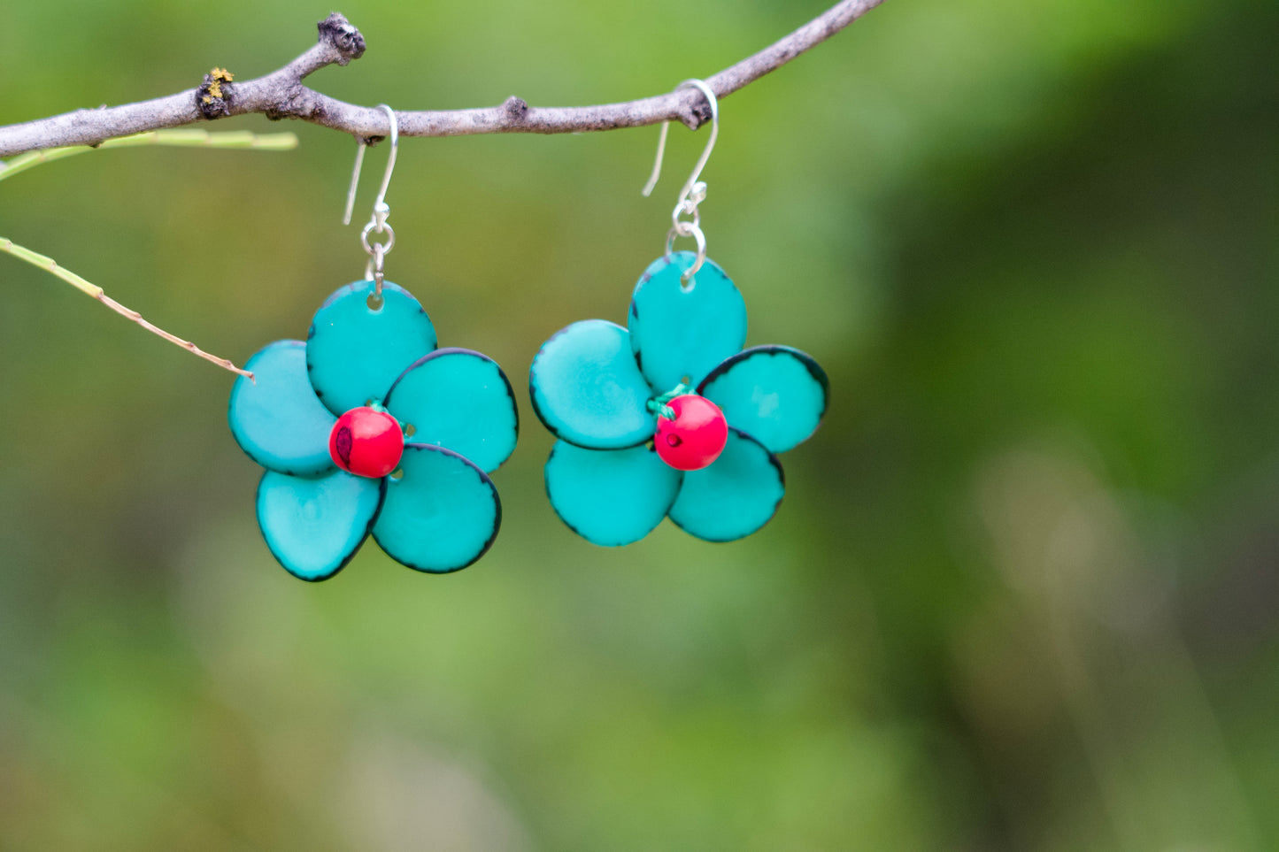 Tagua Seed Earrings