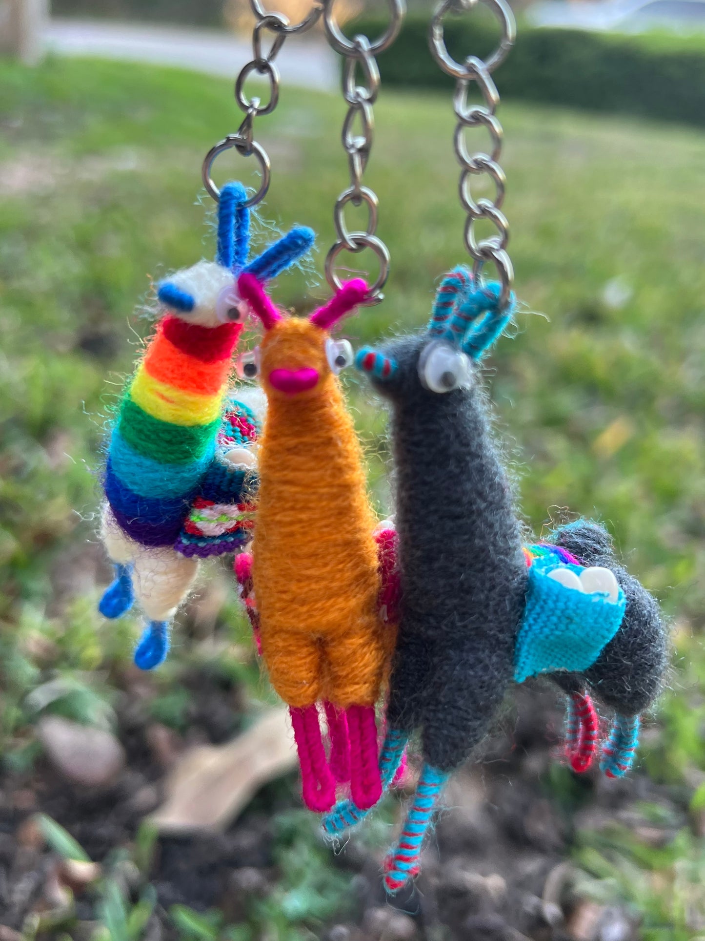 Llama Keychain - Set of 3