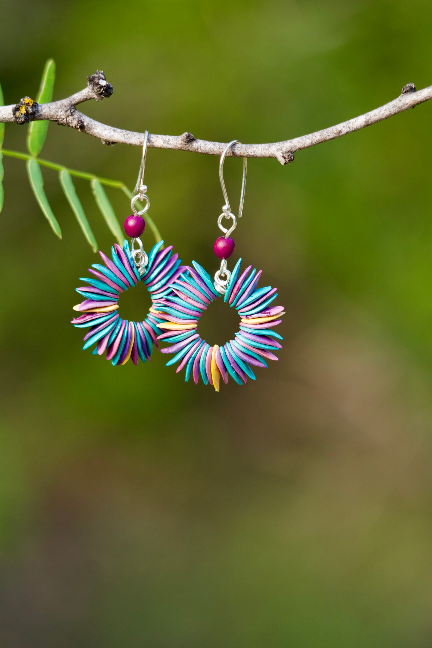 Cantaloupe Seeds Earrings
