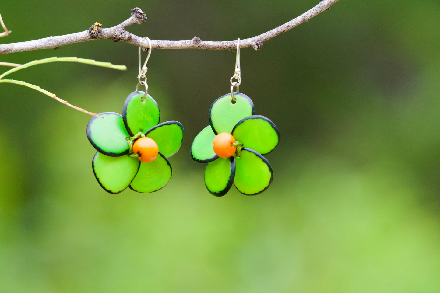 Tagua Seed Earrings