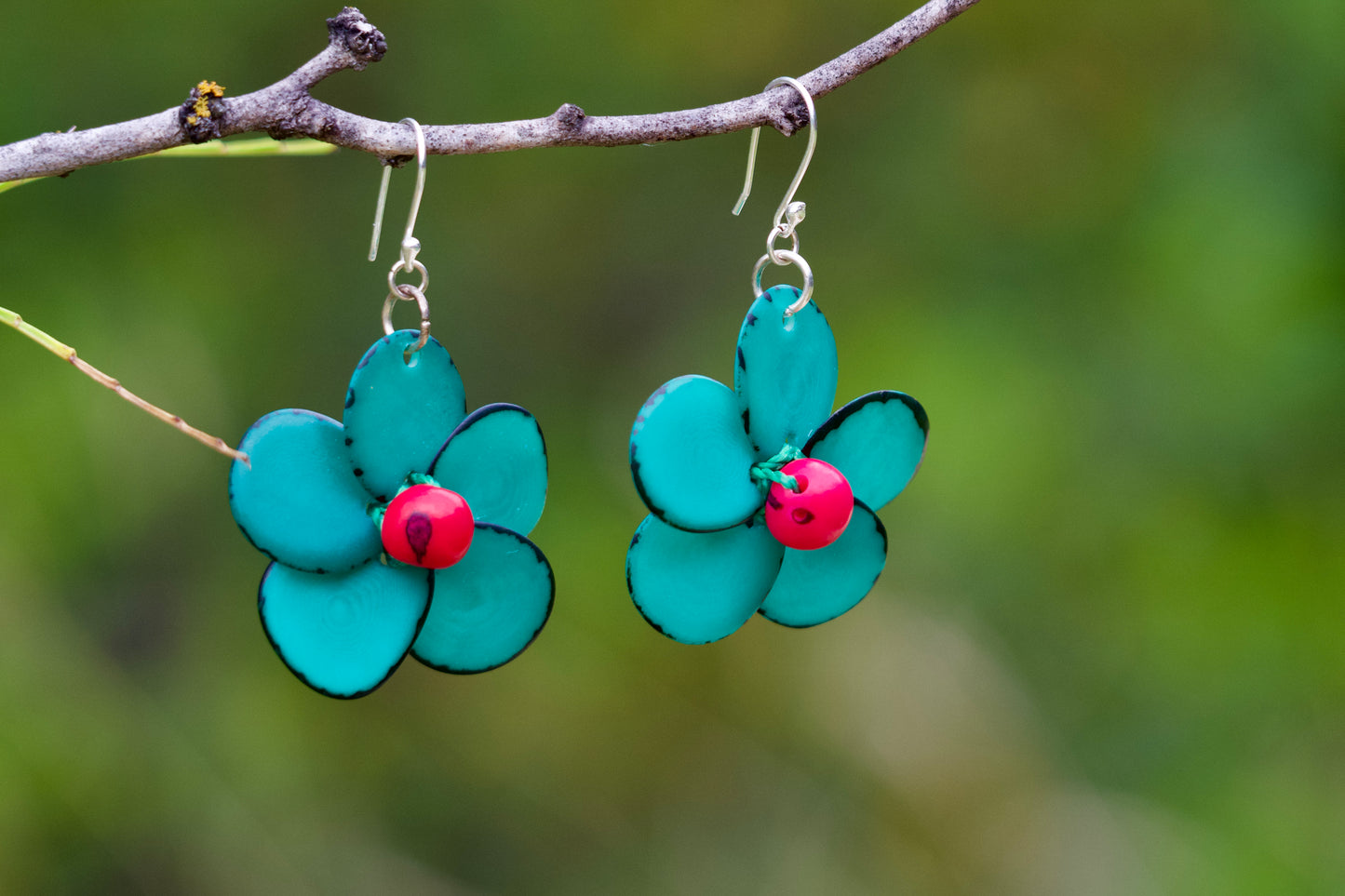 Tagua Seed Earrings