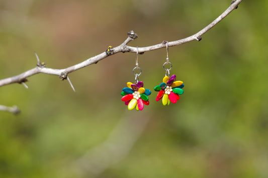 Cantaloupe Seeds Earrings