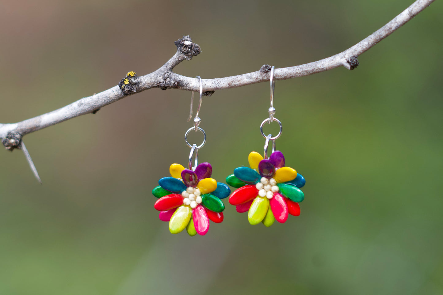 Cantaloupe Seeds Earrings