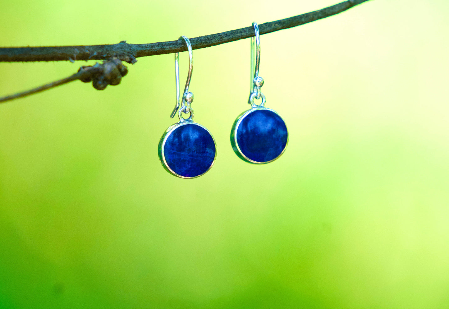 Birú - Sterling Silver Stones Earrings
