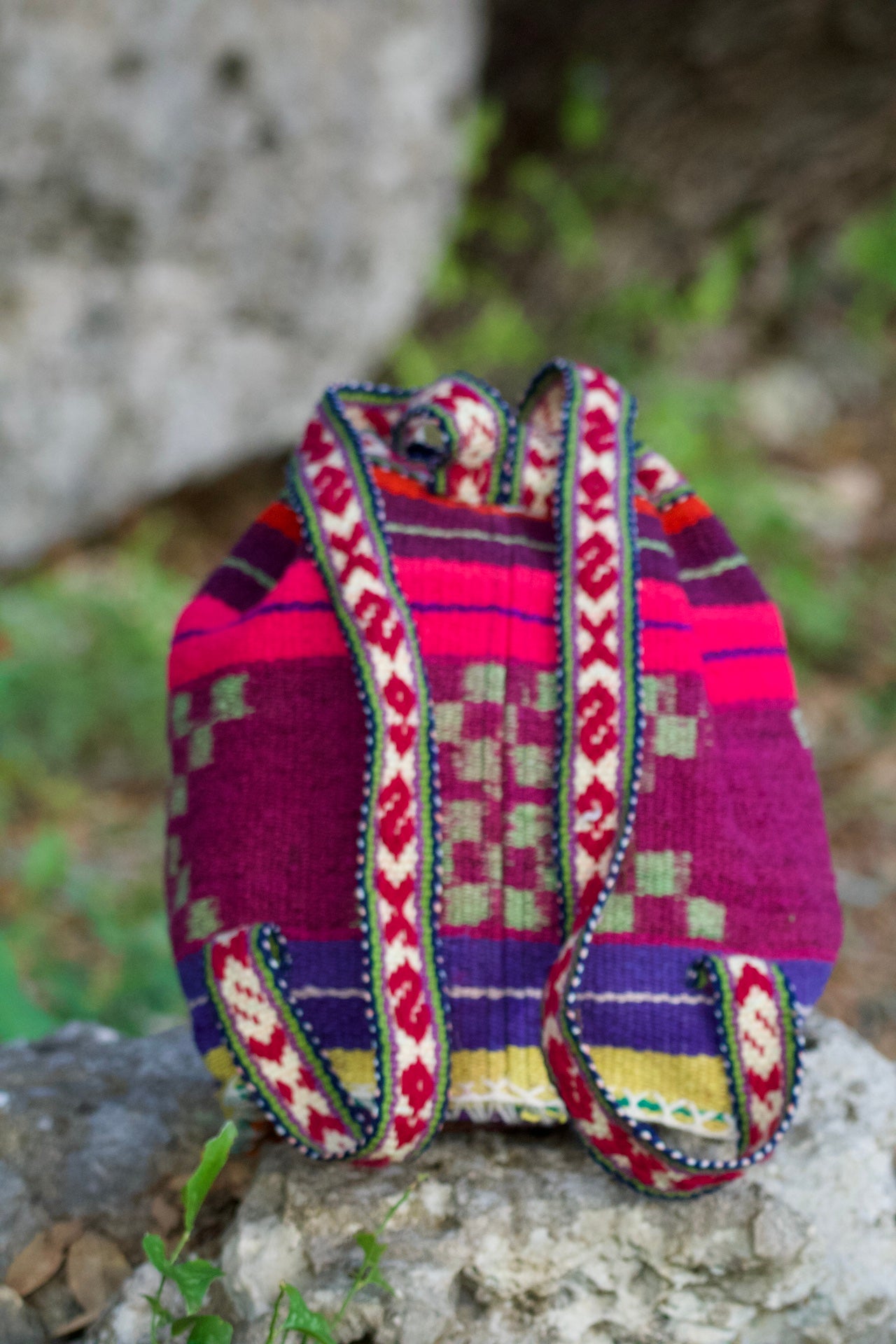 Colla - Handmade Backpack Sheep Wool