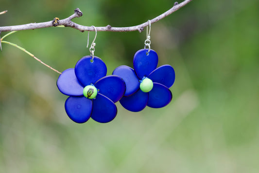 Tagua Seed Earrings
