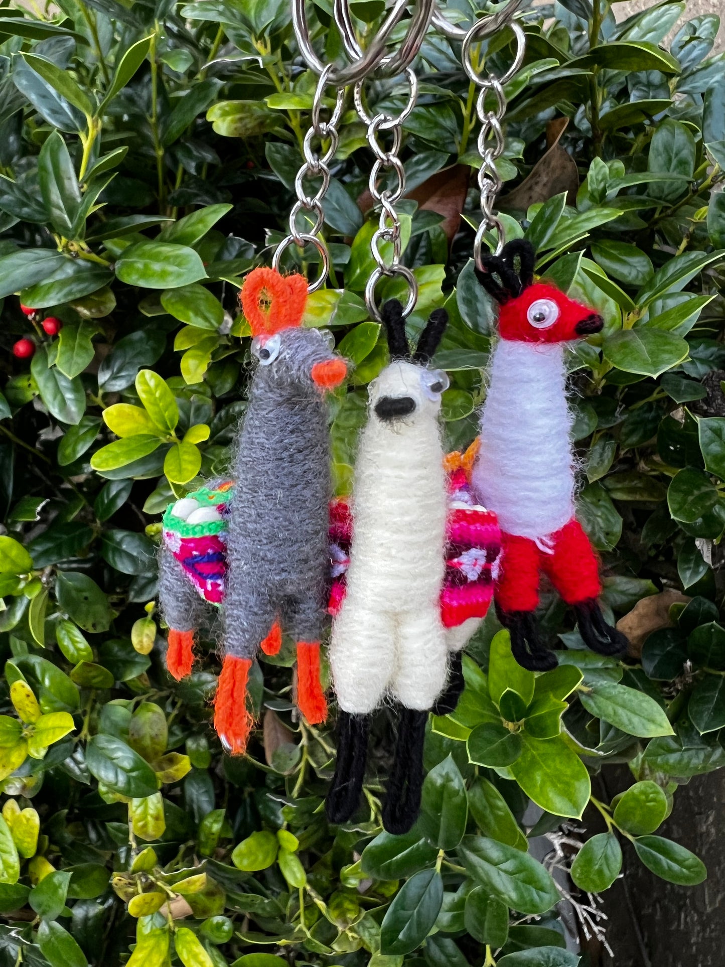 Llama Keychain - Set of 3