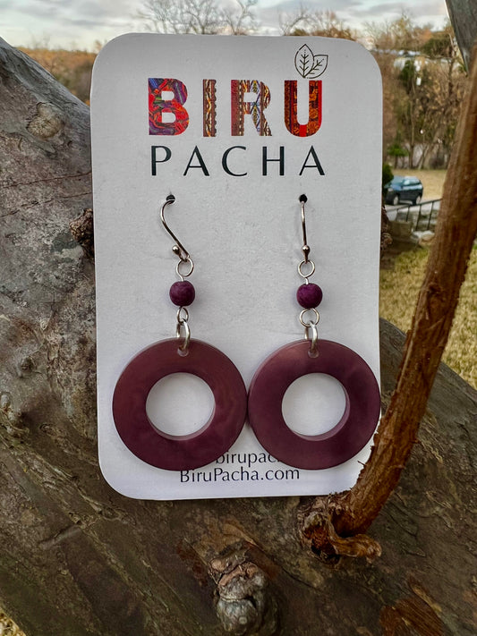 Tagua Seeds Earrings