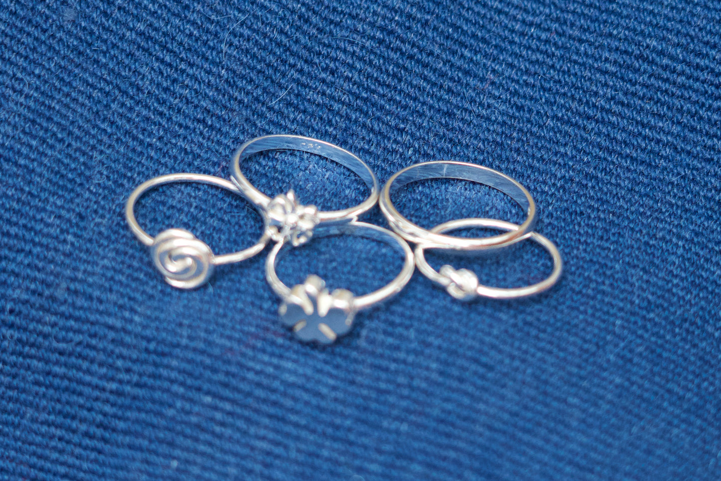 Sterling Silver Rings - Knot