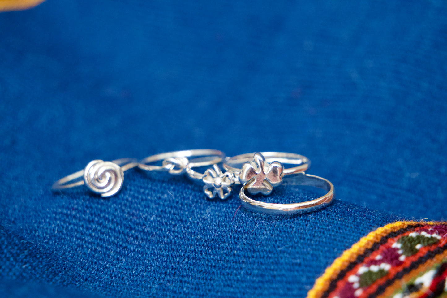 Sterling Silver Rings - Knot