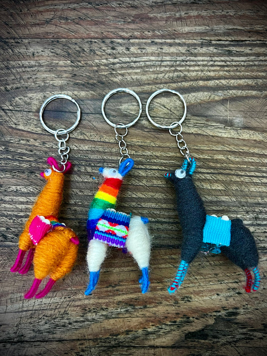 Llama Keychain - Set of 3