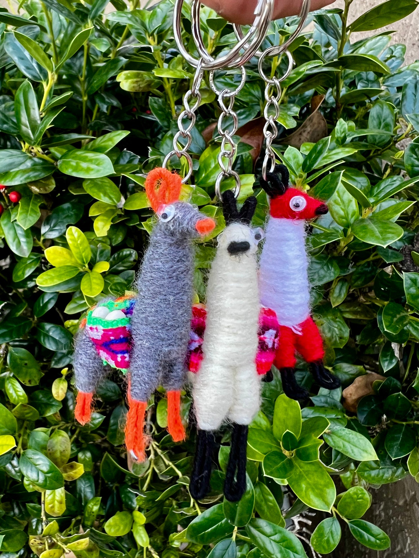 Llama Keychain - Set of 3