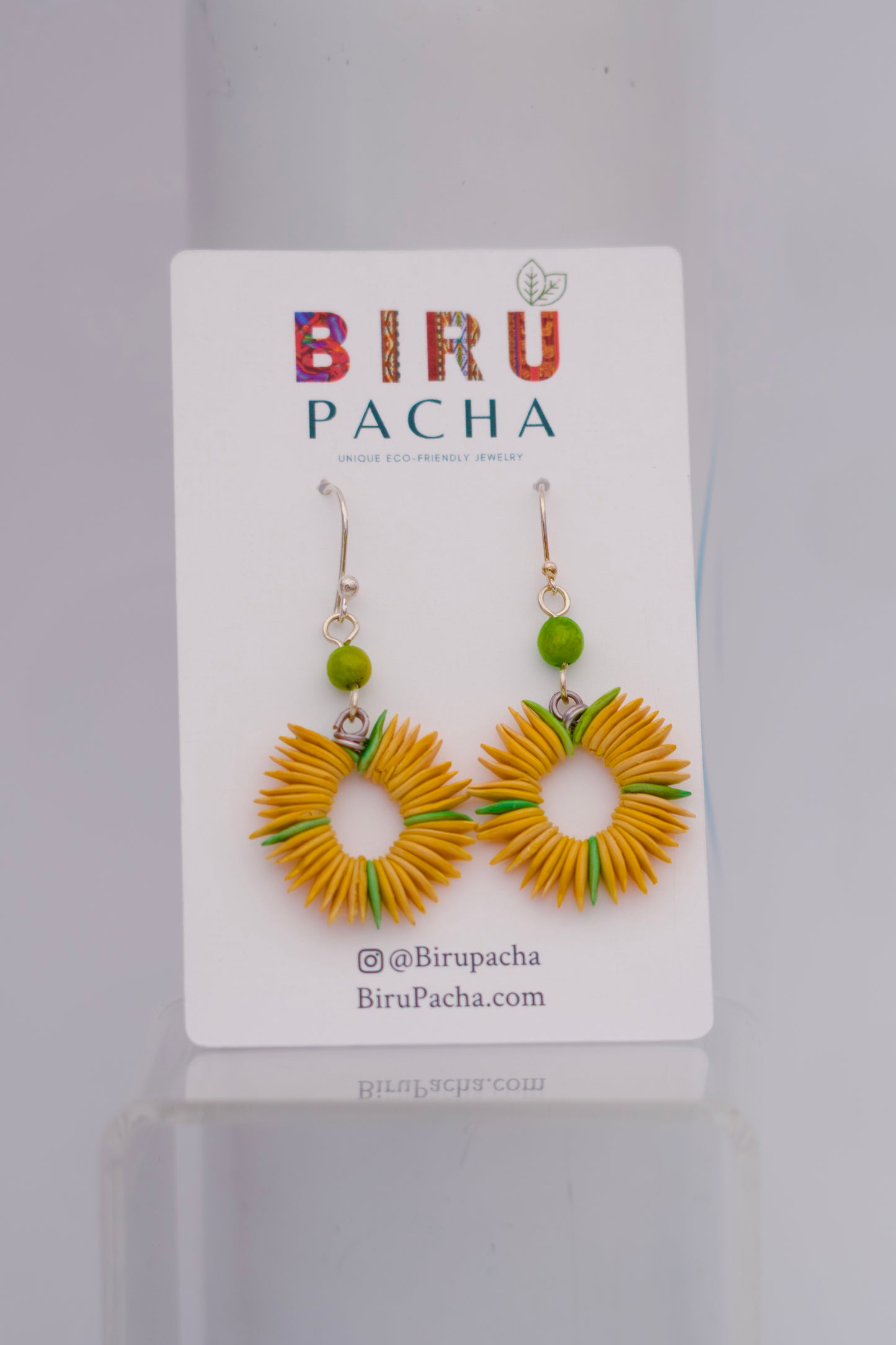 Cantaloupe Seeds Earrings