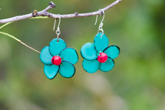 Tagua Seed Earrings