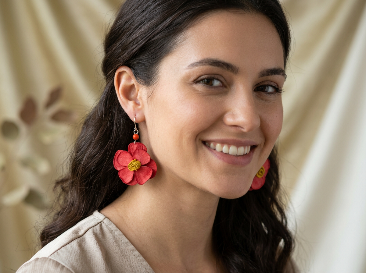 Kuri- Lime Peel Earrings