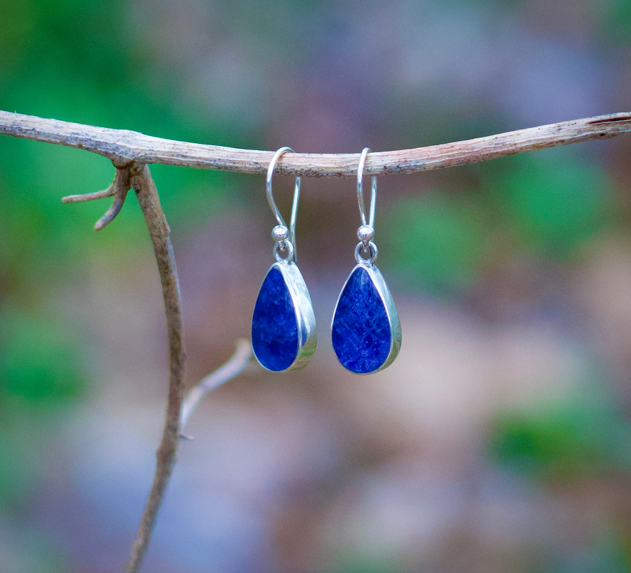 Birú - Sodalite Stone Earrings