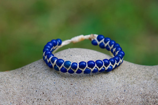 Ruru - Blue Acai Seed Bracelet