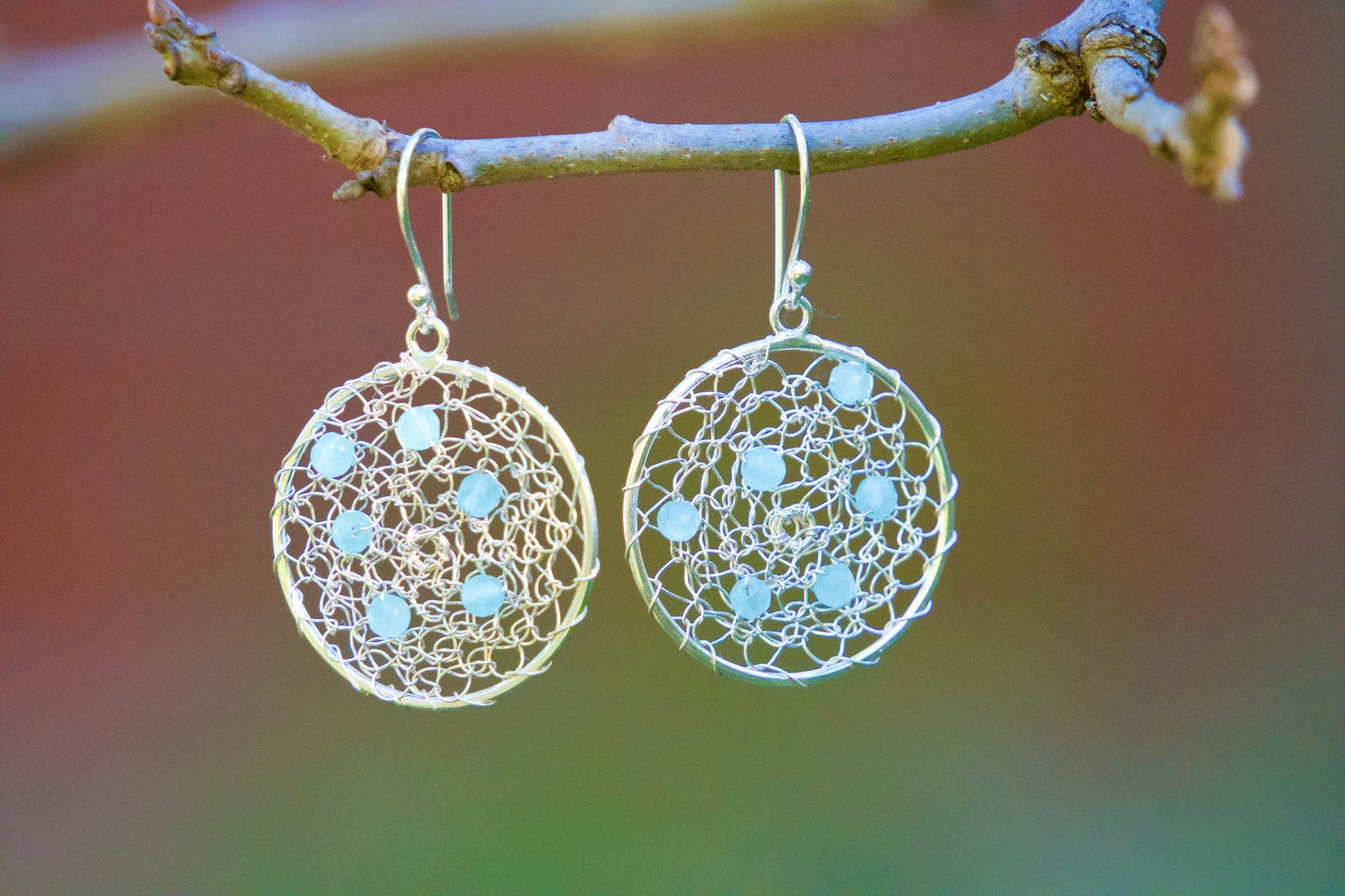 Crocheted Sterling Silver