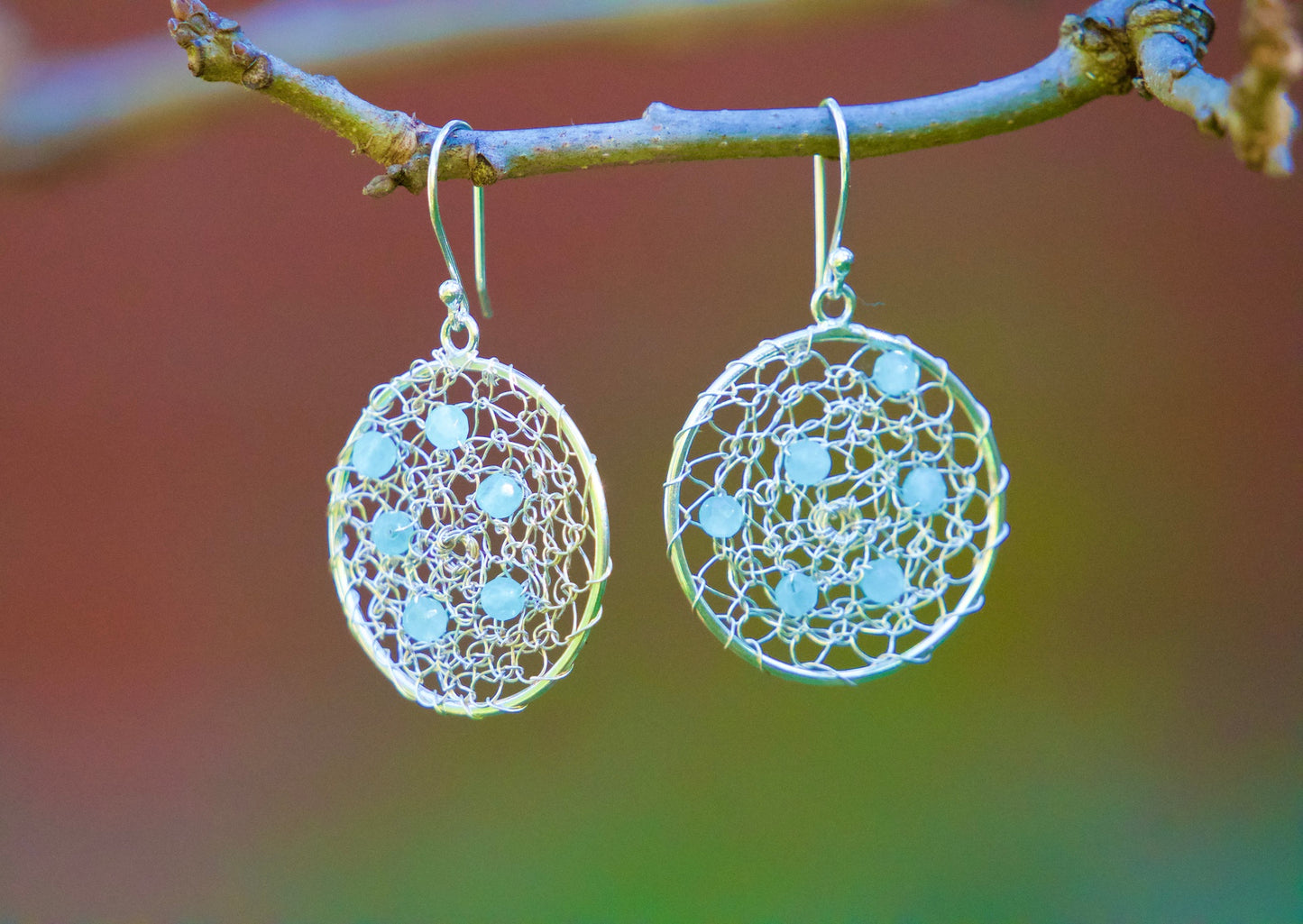 Crocheted Sterling Silver