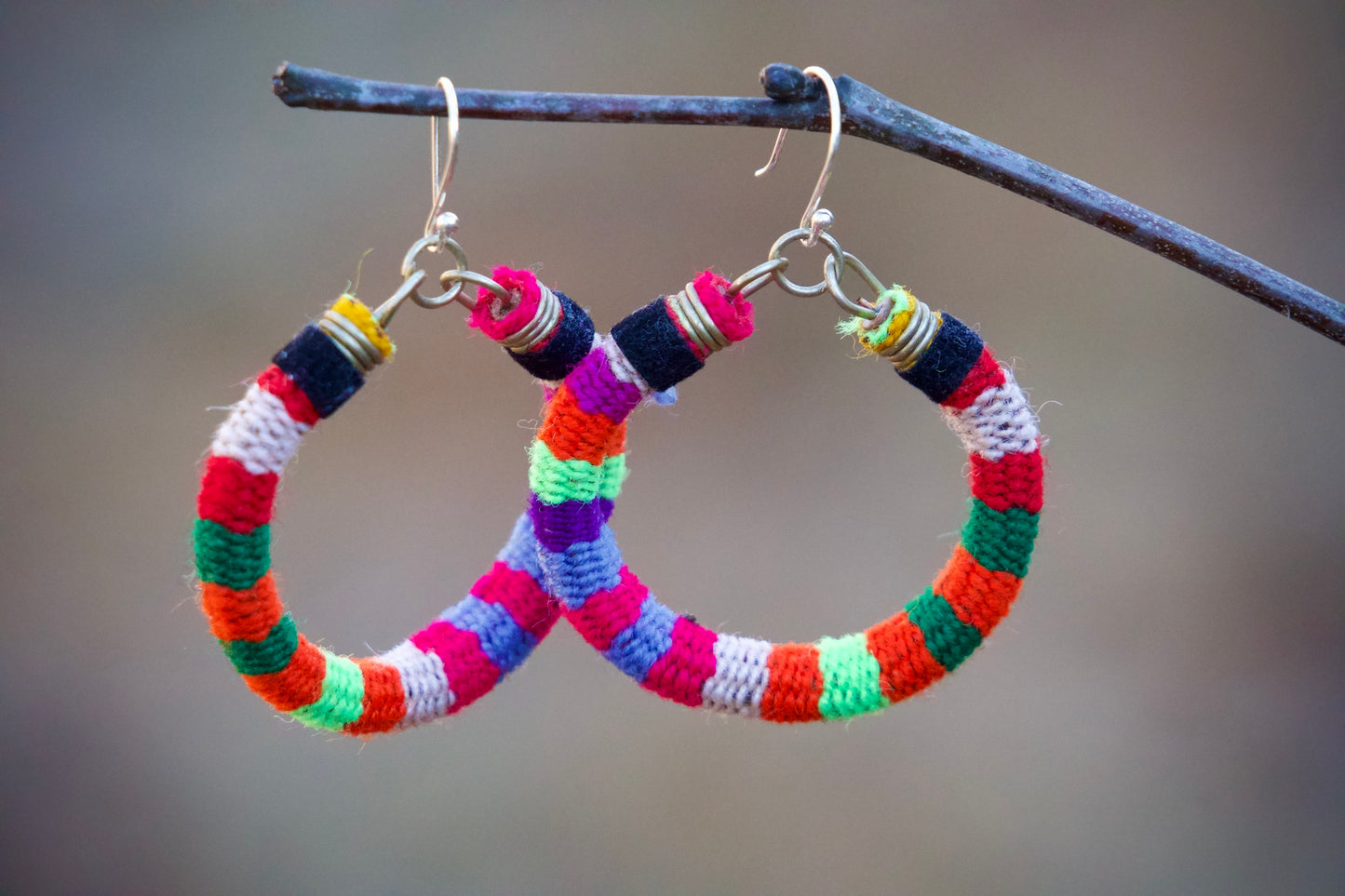 Kusi - Textile Earrings