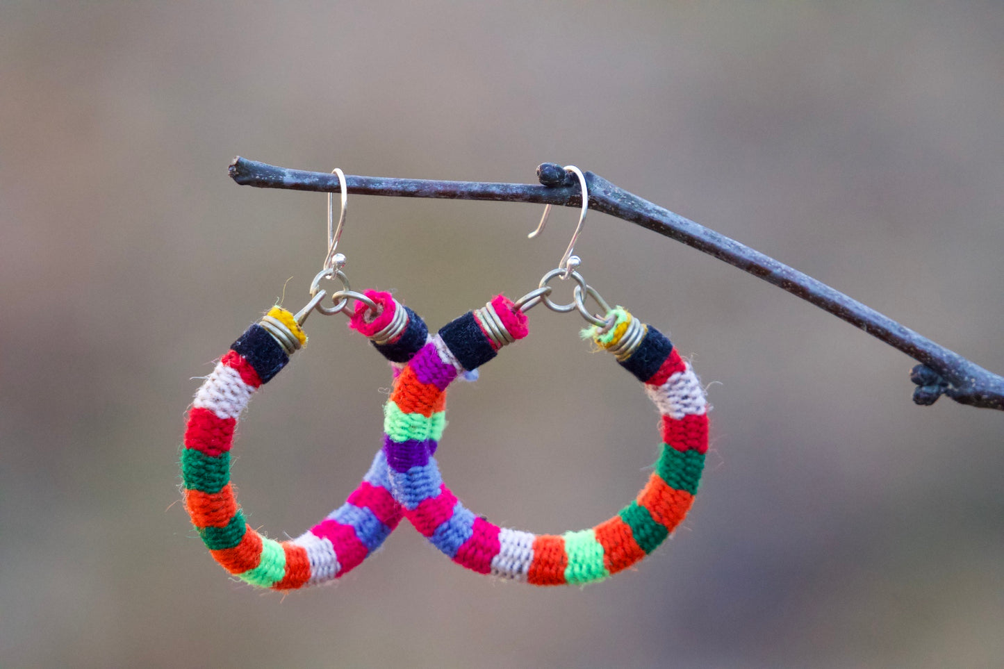 Kusi - Textile Earrings