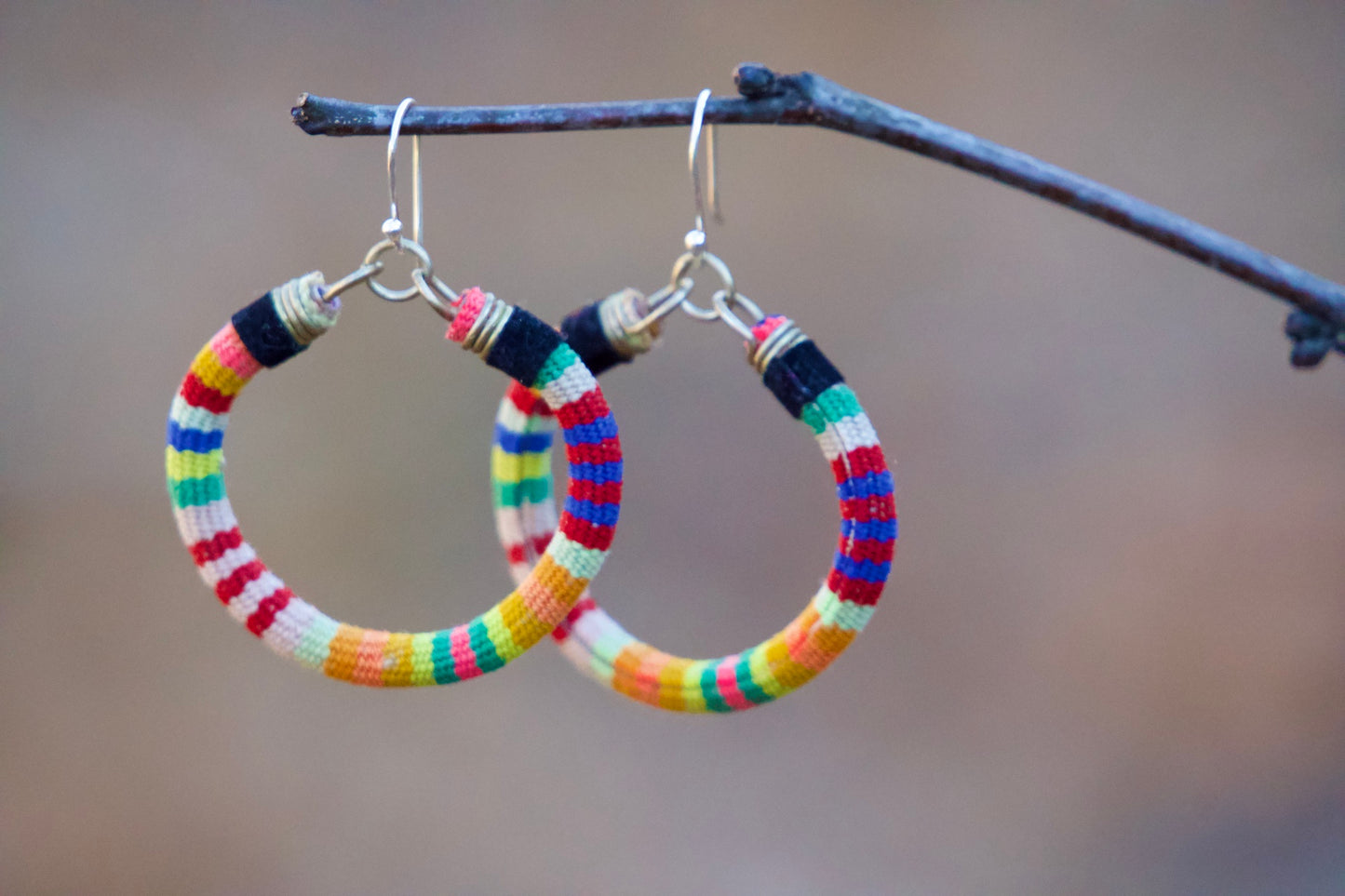 Kusi - Textile Earrings