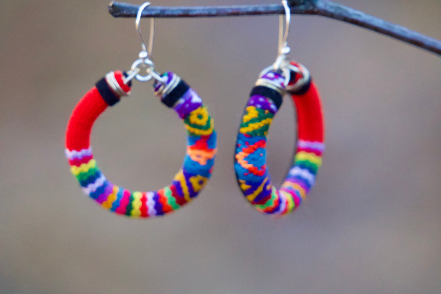 Kusi - Textile Earrings