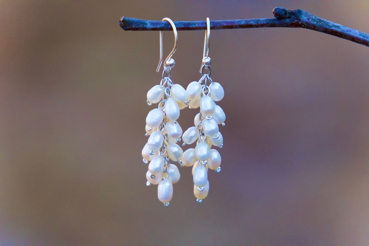 Birú - Freshwater Pearl Earrings