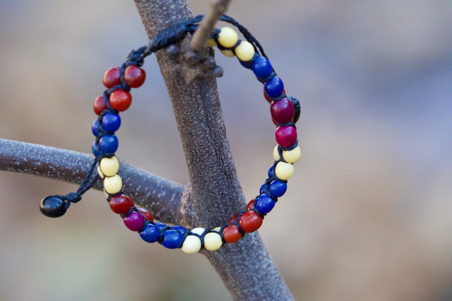 Ruru - Set of 3 Colorful Seed Bracelets