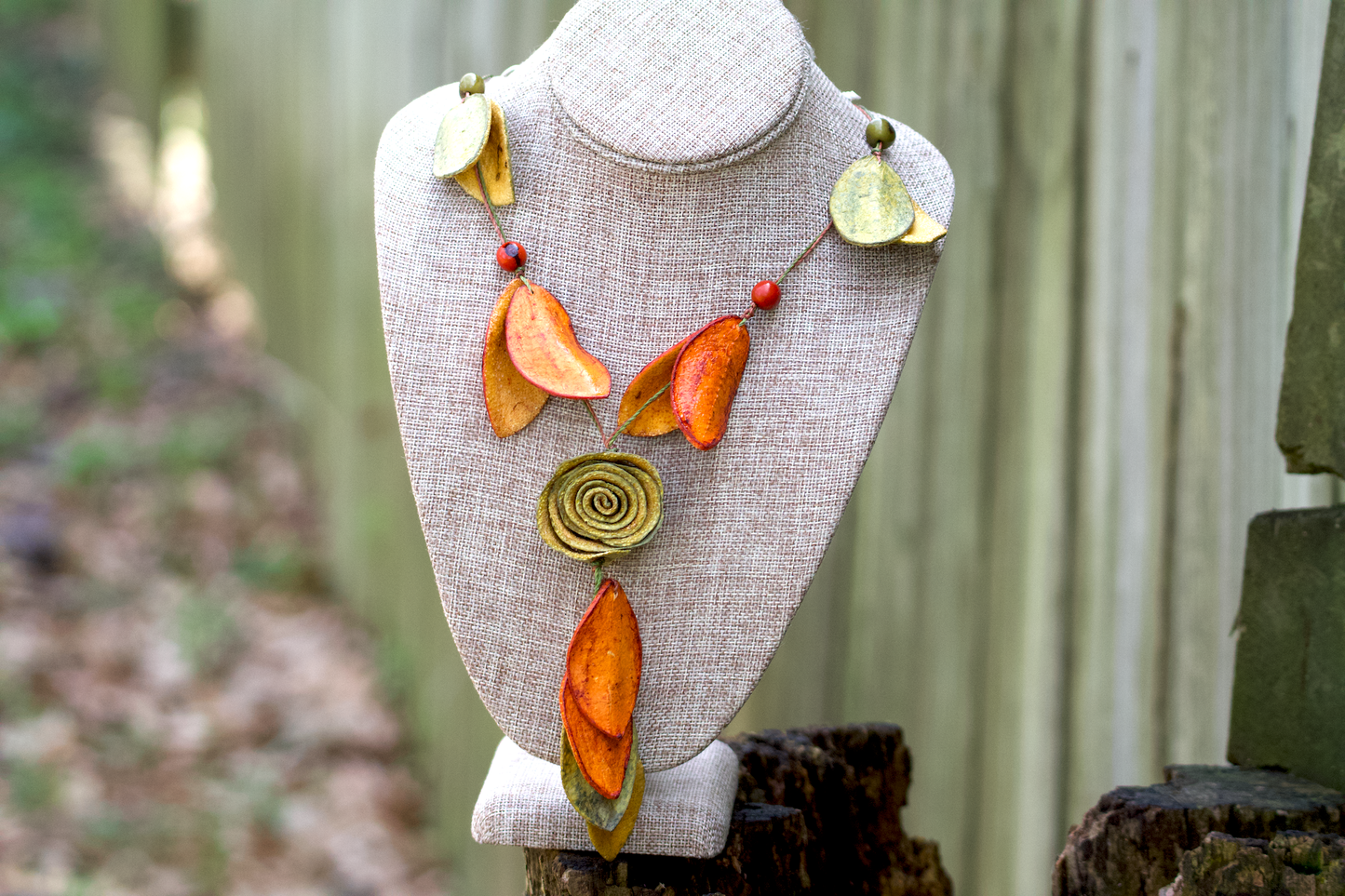 Chira - Orange Peels Necklaces