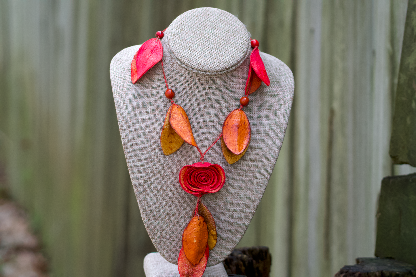 Chira - Orange Peels Necklaces