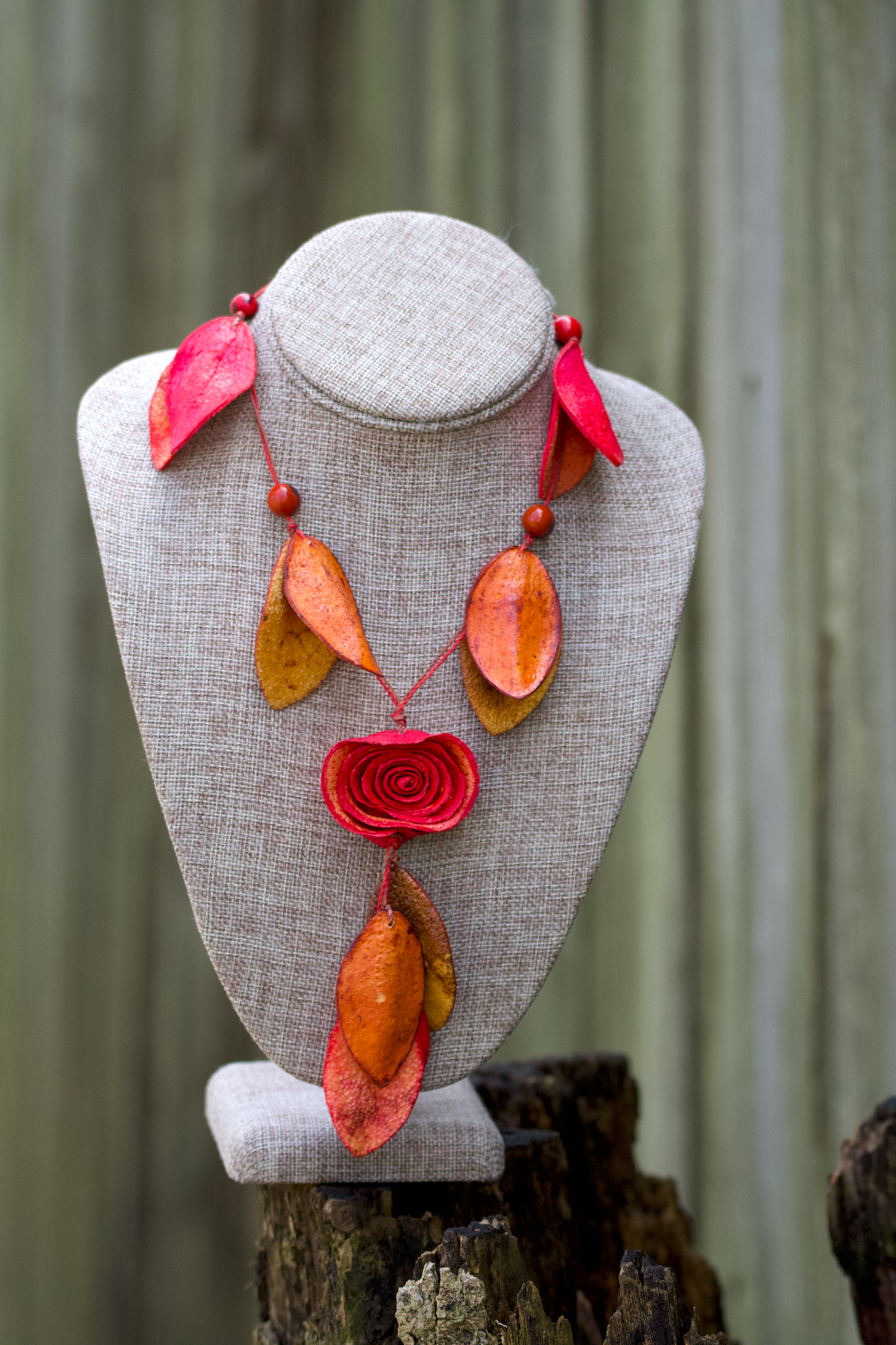 Chira - Orange Peels Necklaces