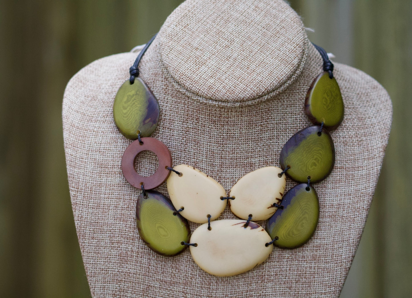 Chira -Tagua Seeds Necklace