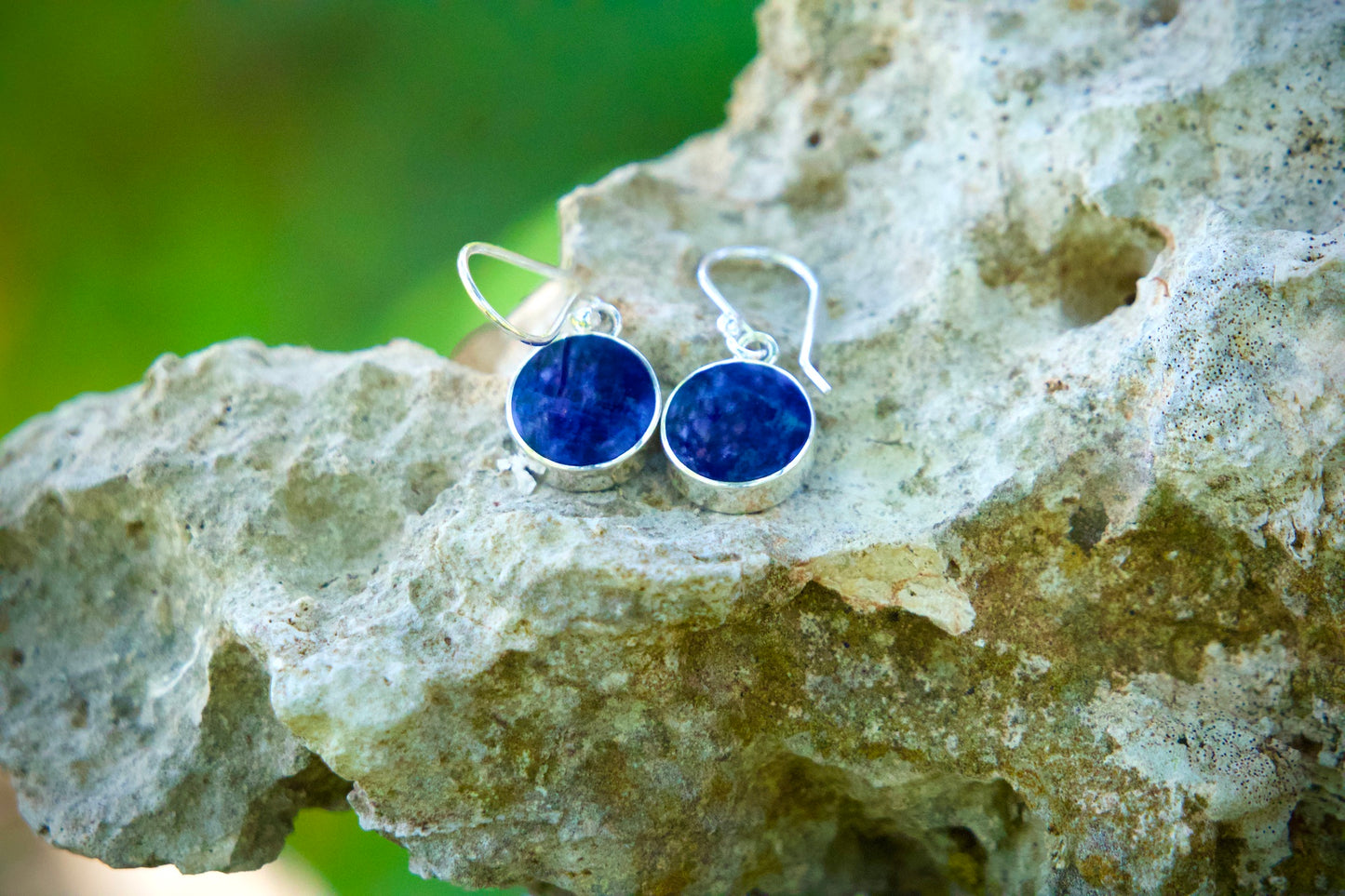 Birú - Sterling Silver Stones Earrings