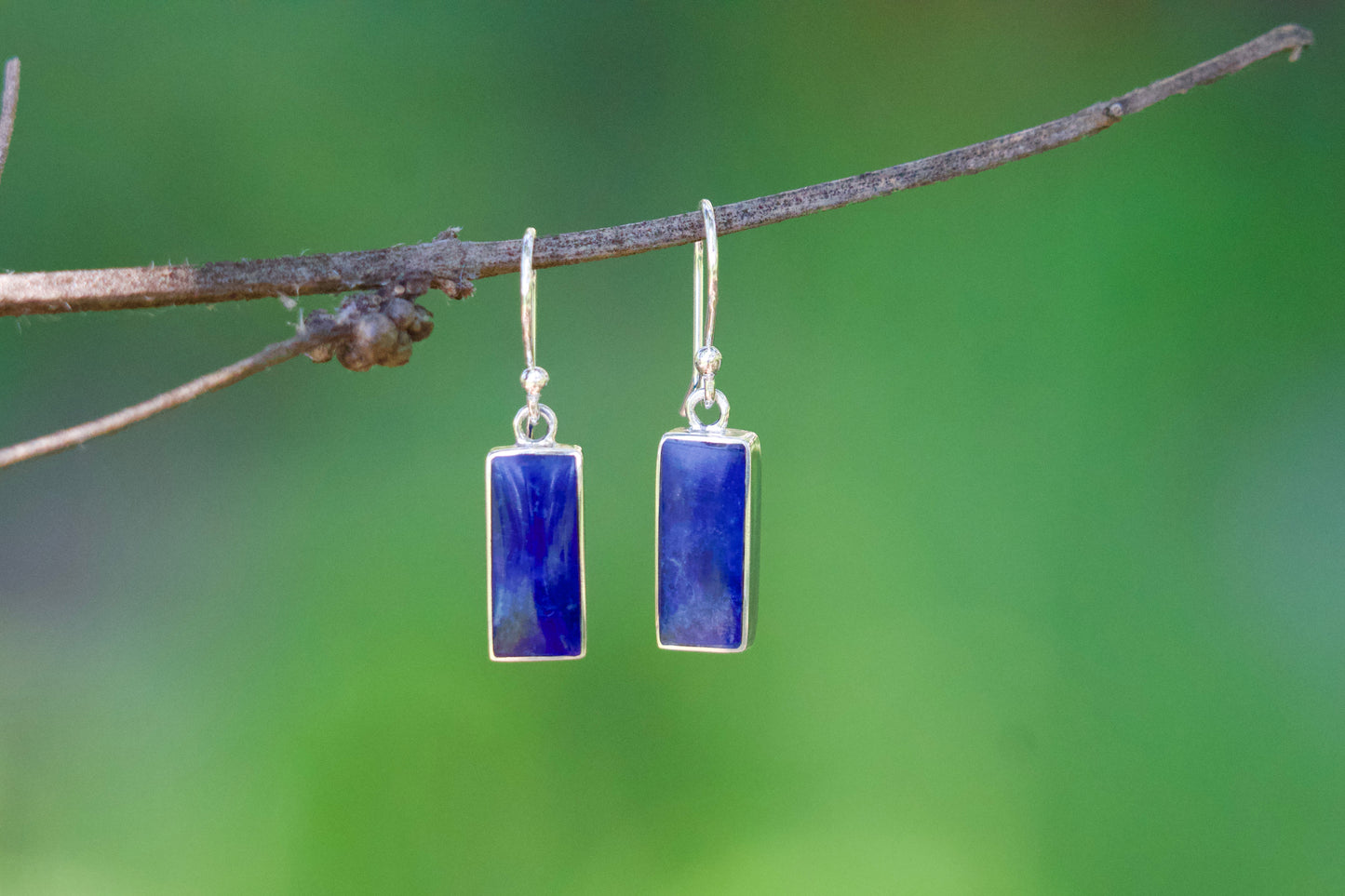 Birú - Sodalite - Chrysocolla Stones Earrings