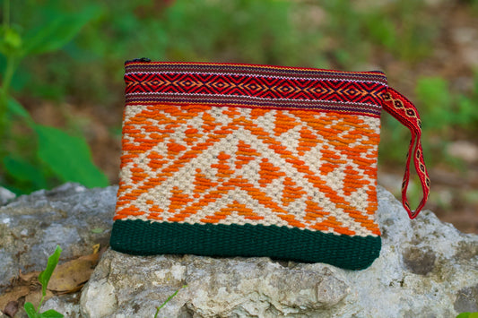 Riku - Zip Pouch - Hand Woven