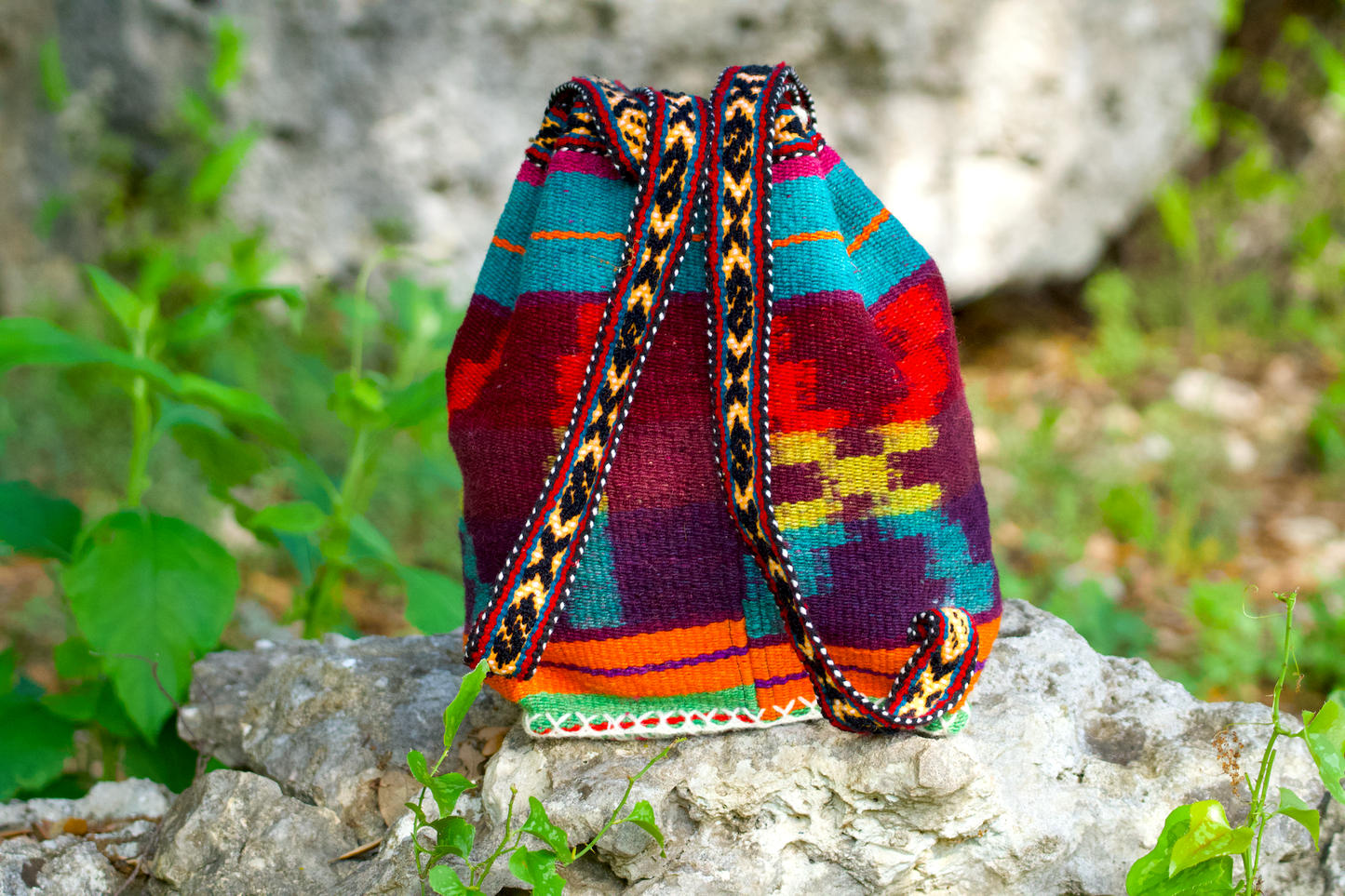 Colla - Handmade Backpack Sheep Wool