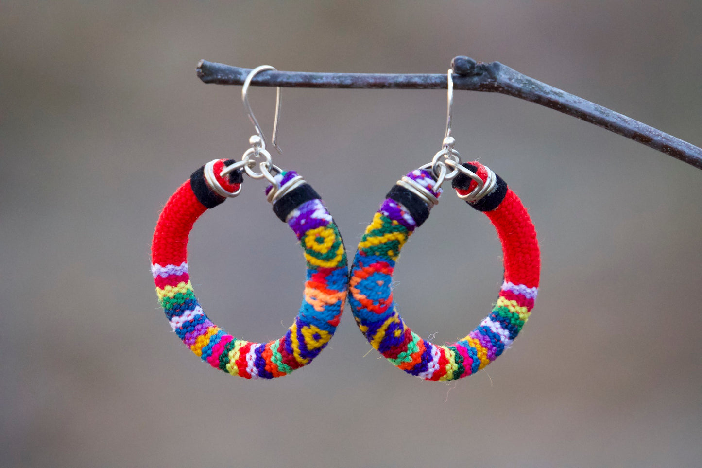 Kusi - Textile Earrings